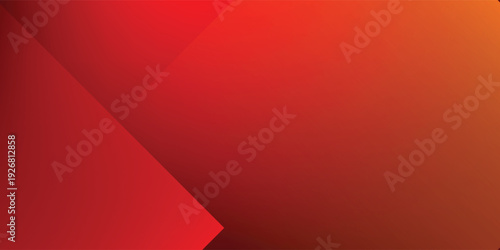 Dynamic fluid red geometric with colorful gradient background
