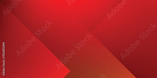 Dynamic fluid red geometric with colorful gradient background