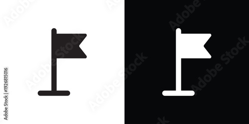 Hand icon pointing toward a checkmark and cross symbol. Illustrates decision-making, user voting, approval processes, and choosing between correct or incorrect options.
