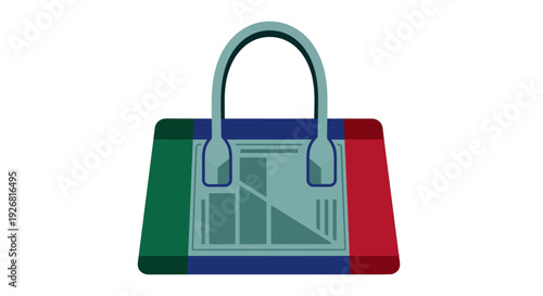 Colorful Fashion Handbag Design.