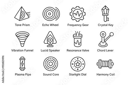 Icon vector gear plasma icons device harmonic vibration funnel lever dial wheel