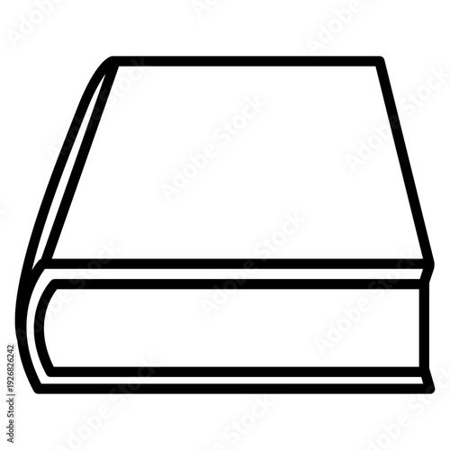 Book vector icon. notebook illustration sign. documents symbol or logo.