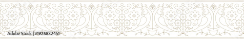 Indian Traditional Motif Border Design Element
