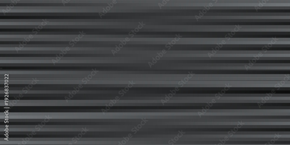 Obraz premium Abstract background with vertical metallic bars on a dark background. The metallic and dark colors create a sleek, modern texture. Surreal geometric bar pattern background. Black background vector.