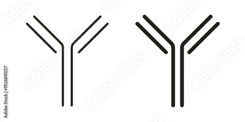 Antibody icon. Perfect for app and web interfaces, marketing, etc.