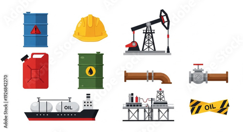 Oil and Gas Industry - Essential Equipment and Transportation.