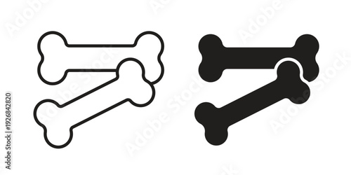Bones icon. Perfect for app and web interfaces, marketing, etc.