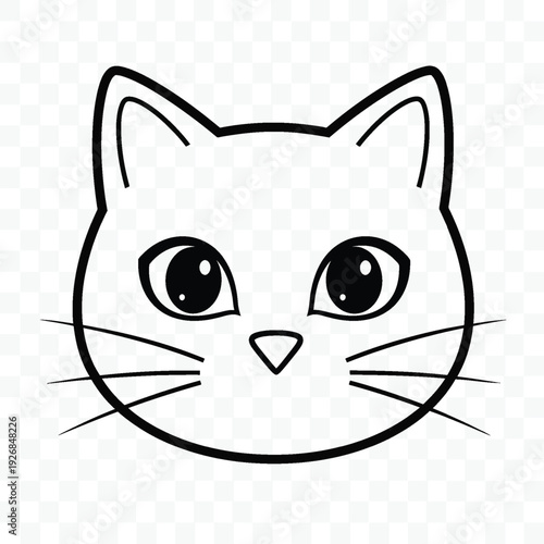 Minimalist icon representing a vector file format