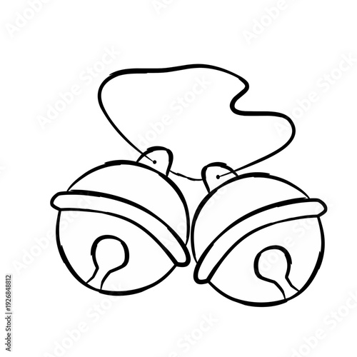 Illustration of jingle bells