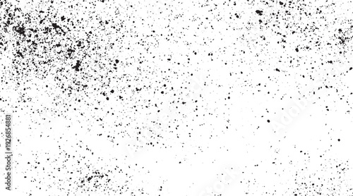  Dirty or dust film grain speck grit grunge overlay on white background grain noise particles.  grain dot white paper noise texture with distress effect vector illustration pattern background.