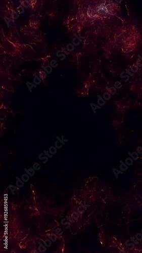 Particle Shockwave Explosion Vertical Social Media