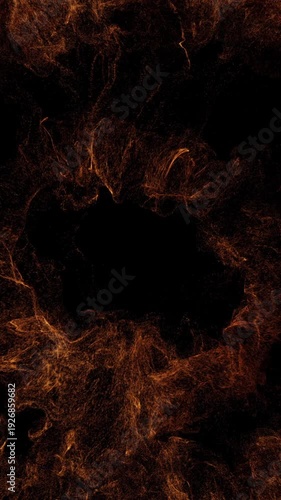 Particle Burst Explosion Vertical Social Media