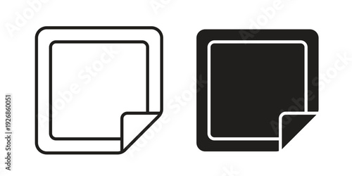 Nicotine patch icon. Perfect for app and web interfaces, marketing, etc.