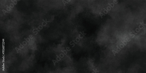 Abstract background with natural texture background and floor tiles, black rustic marble stone texture .Border from smoke. Misty effect for film and paper texture design