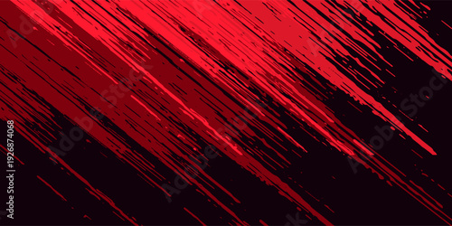 Abstract speed lines style red color halftone banner design template modern grunge