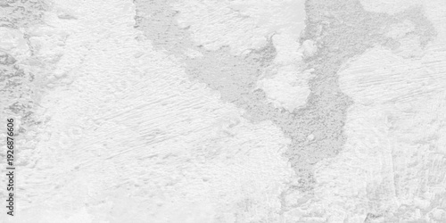 White cracks and chipped paint, art light gray smudges and weather stains, soft concrete spots, edges fora  natural vignette, brighter, smoother modern typography rough plaster texture, uneven paint 