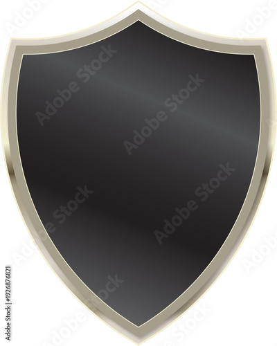Shield Label Badge Vector for Quality Badges, Guarantee Labels, Award Certification & Trust Seals