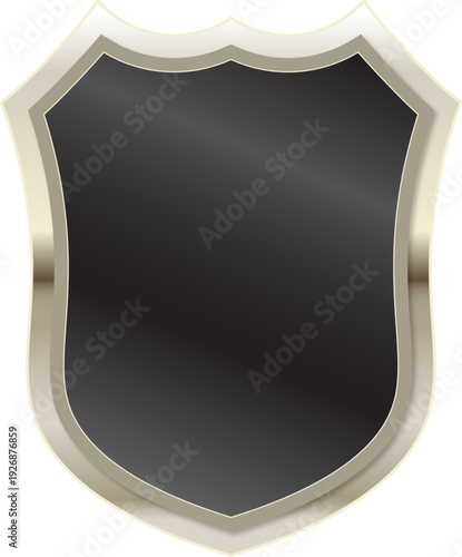 Shield Label Badge Vector for Quality Badges, Guarantee Labels, Award Certification & Trust Seals