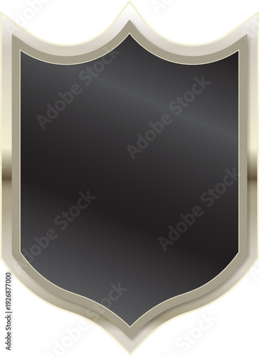 Shield Label Badge Vector for Quality Badges, Guarantee Labels, Award Certification & Trust Seals