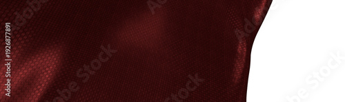 Abstract rich red fabric te...