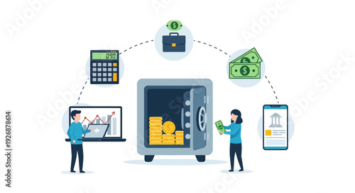 Financial security and investment planning for future wealth management.