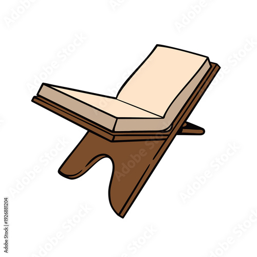 small table for Quran, Bible Stand, or Folding Reading Table