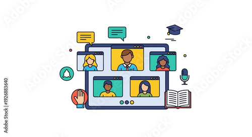 Online Education and Virtual Classroom Learning Experience.