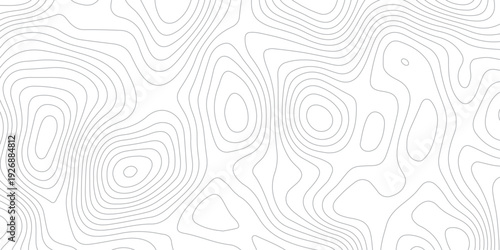 Topographic map background geographic line map with seamless ornament design. vector geographic contour map. geographic mountain relief diagram line wave carve pattern.