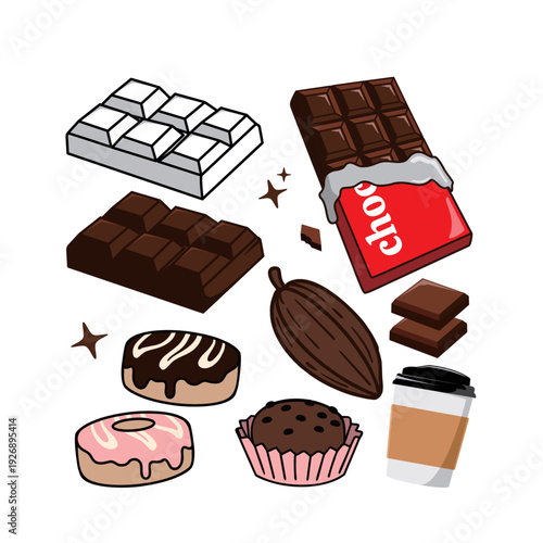 a set of assorted chocolates for a celebration