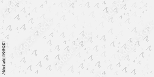 Question mark seamless pattern. Repeating interrogation patern. Hand drawn black simple icon on white sample background. Repeated modern wallpaper for design prints. Repeat swatch.