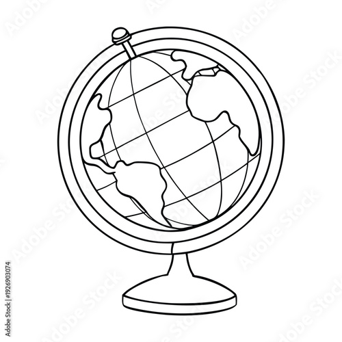 A luminous open globe, revealing continents and oceans in vivid detail, inviting exploration and curiosity, perfect for study, travel inspiration, or world discovery.
