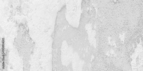 White cracks and chipped paint, art light gray smudges and weather stains, soft concrete spots, edges fora natural vignette, brighter, smoother modern typography rough plaster texture, uneven paint