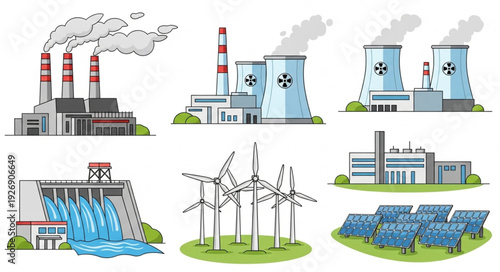 Diverse Energy Sources - A Comprehensive Overview of Power Generation.