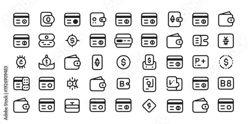 Financial symbols and global currency icons for international business and banking solutions