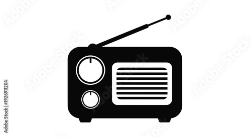 Speedometer gauge showing moderate speed a striking black silhouette