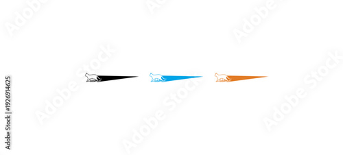 Fiber optic cables vector