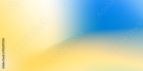 Soft Green Blue Yellow Gradient Abstract Background. Vivid blurred colorful wallpaper background. Pastel Smooth Gradient Background .  Trendy fluid wave 3d rendering. Abstract stylish blurred texture
