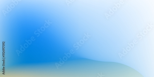 Soft Green Blue Yellow Gradient Abstract Background. Vivid blurred colorful wallpaper background. Pastel Smooth Gradient Background .  Trendy fluid wave 3d rendering. Abstract stylish blurred texture
