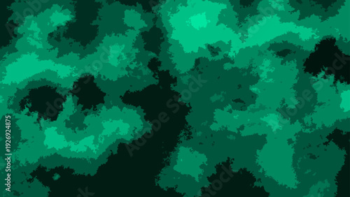 Vector Abstract illustration of a dynamic swirling pattern in varying shades of green, evoking depth and movement, ideal for backgrounds. Design