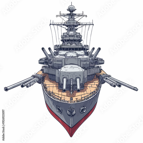 War Naval , BattleShip design very cool