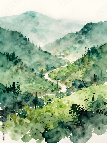 Emerald Valley Mist