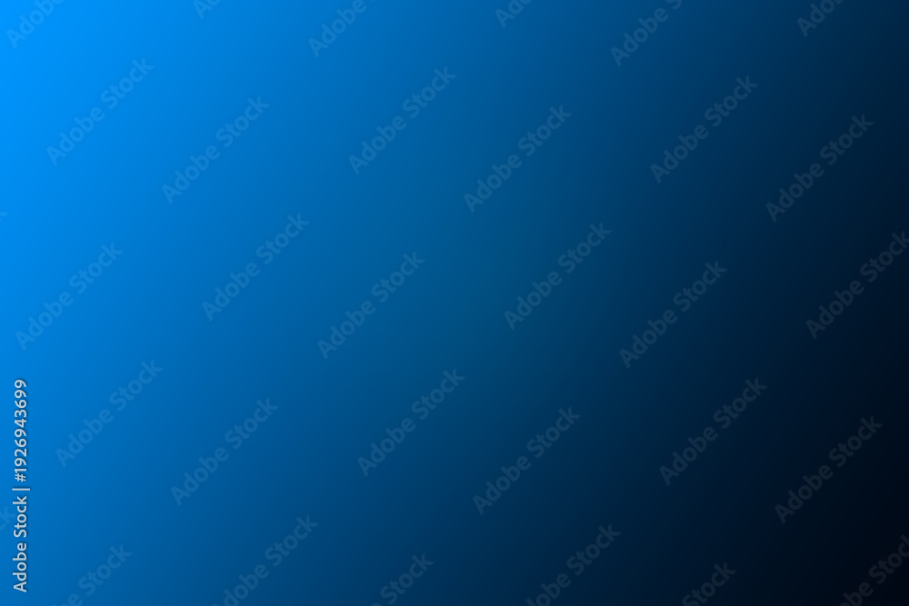 Fototapeta premium Vibrant blue gradient transitioning smoothly into a darker hue, providing a versatile and modern abstract backdrop for various creative applications and designs.