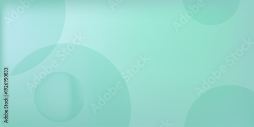 A calm diagonal gradient combining frosty mint green with icy sky blue, creating a cool and relaxing atmosphere