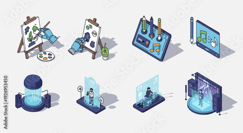 Collection of Laboratory Equipment and Devices.