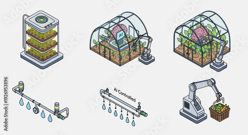 Greenhouse Automation System with Robotic Technology.