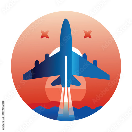 Modern Airplane Icon Set – Minimal Aircraft Silhouette Vector Collection for Travel and Aviation Design