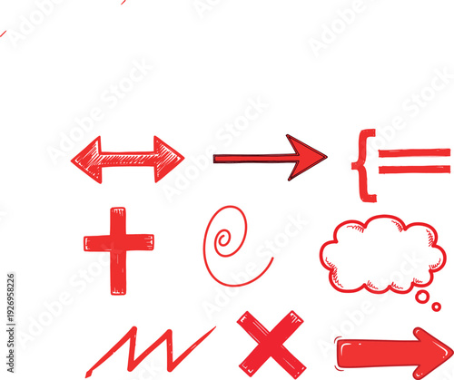 Collection of 36 abstract brushstroke flags with german color scheme