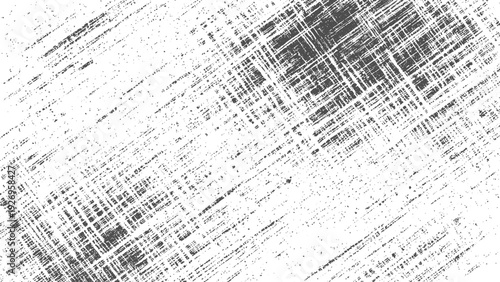 Subtle sprayed ink grain texture overlay with abstract black and white gritty grunge distressed vintage background