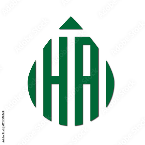 Web line modern color full logo design 