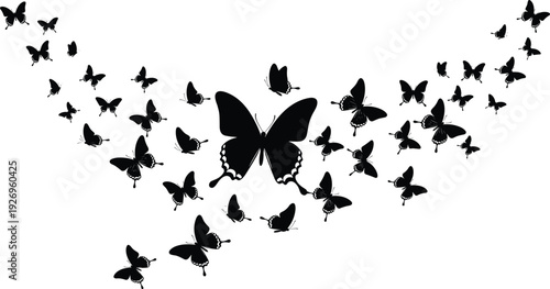 Children silhouette set, kids reading playing and sitting together isolated on white background vector illustration design